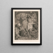 L'Schilderij De schaduw van de dood - William Holman Hunt — ingelijst kunstwerk aan de muur