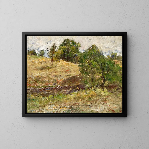 Indiana Landscape Painting - William J. Forsyth — framed artwork on a wall