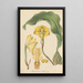 Dendrobium harrisoniae - William Jackson Hooker — framed artwork on a wall
