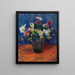 Bloemen - William James Glackens — ingelijst kunstwerk aan de muur