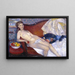 Nu met Appel - William James Glackens — ingelijst kunstwerk aan de muur