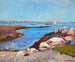 Portsmouth Harbor, New Hampshire - William James Glackens — artwork view