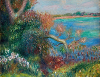 William James Glackens - River Bank.webp