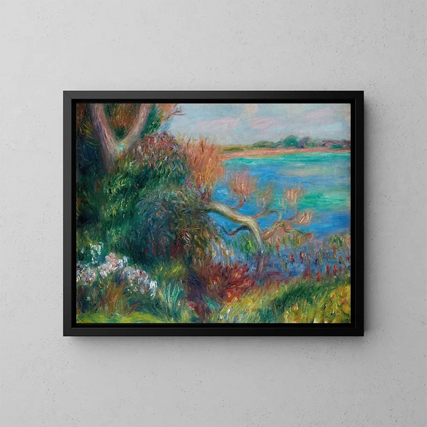 Rivieroevers - William James Glackens — ingelijst kunstwerk aan de muur