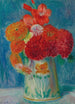 Still life with lilies - William James Glackens — artwork view
