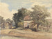 Landbouwgebouwen - William James Müller — weergave van het kunstwerk