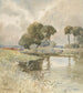 Landschap met rivier - William James Müller — weergave van het kunstwerk