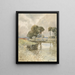 Landschap met rivier - William James Müller — ingelijst kunstwerk aan de muur