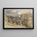 Storm in Anatolië - William James Müller — ingelijst kunstwerk aan de muur
