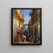Straatscène in Caïro - William James Müller — ingelijst kunstwerk aan de muur