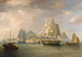 De Opiumschepen bij Lintin China - William John Huggins — weergave van het kunstwerk