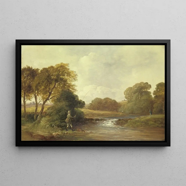 William Jones - Fishing Playing a Fish.webp