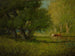 Landschap in de volle zomer - William Keith — weergave van het kunstwerk