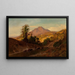 Mont Tamalpais vanaf het noordwesten - William Keith — ingelijst kunstwerk aan de muur