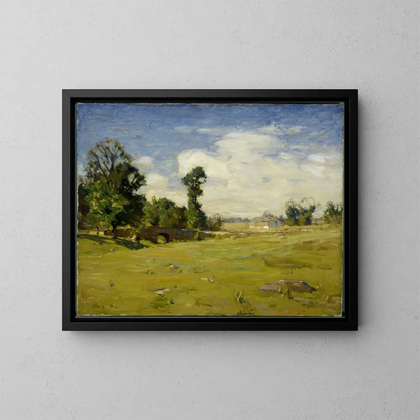 Pont d'Élysée - William Langson Lathrop — framed artwork on a wall