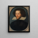 Sir William Pope - William Larkin — ingelijst kunstwerk aan de muur