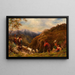 Troupeaux de chèvres dans les Apennins - William Linnell — ingelijst kunstwerk aan de muur