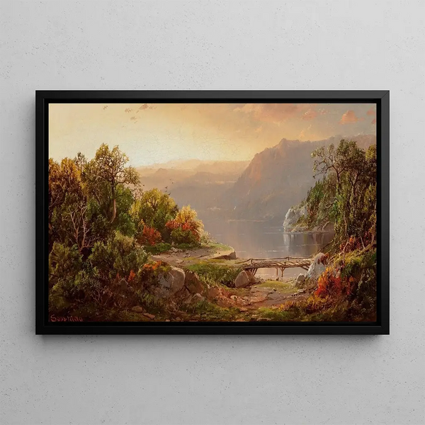 William Louis Sonntag - Evening on the Shenandoah.webp