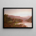 Vissen in de baai, herfst in de Adirondacks - William Louis Sonntag — ingelijst kunstwerk aan de muur