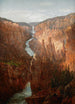 Grote Canyon rivier Yellowstone Wyoming - William Louis Sonntag — weergave van het kunstwerk