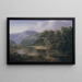 Landschapschilderij - William Louis Sonntag — ingelijst kunstwerk aan de muur