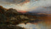 Landschap met zonsondergang - William Louis Sonntag — weergave van het kunstwerk