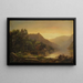 Lac de Montagne de Nouvelle-Angleterre au Lever du Soleil - William Louis Sonntag — ingelijst kunstwerk aan de muur