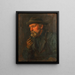 Een visser - William M. Pratt — ingelijst kunstwerk aan de muur