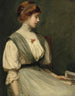 Portret van Nora Allen - William Mainwaring Palin — weergave van het kunstwerk