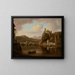 Château sur le Rhône, Frankrijk - William Marlow — ingelijst kunstwerk aan de muur