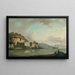 La Baie de Naples avec Santa Maria degli Angeli - William Marlow — ingelijst kunstwerk aan de muur
