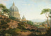 Uitzicht op Sint-Pieter, Rome - William Marlow — weergave van het kunstwerk
