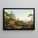 Uitzicht op Sint-Pieter, Rome - William Marlow — ingelijst kunstwerk aan de muur