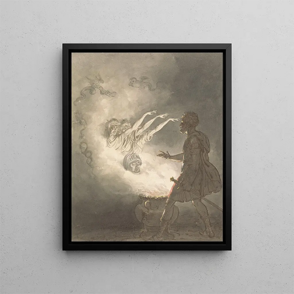 William Marshall Craig - Macbeth and the Apparition of the Armed Head.webp