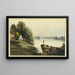 Rivière Pamunkey, Virginia - William McIlvaine — ingelijst kunstwerk aan de muur