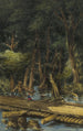 Le Chickahominy pont Alexanders - William McIlvaine — weergave van het kunstwerk
