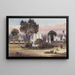 De ruïnes van Hampton Va - William McIlvaine — ingelijst kunstwerk aan de muur
