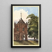 Tour de l'église Saint-Pierre Va - William McIlvaine — ingelijst kunstwerk aan de muur