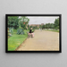 Een stadspark - William Merritt Chase — ingelijst kunstwerk aan de muur