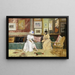 Vriendschappelijk bezoek - William Merritt Chase — ingelijst kunstwerk aan de muur