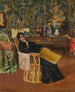In het atelier - William Merritt Chase — weergave van het kunstwerk