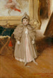 Mijn kleine meisje Dorothy - William Merritt Chase — weergave van het kunstwerk