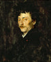 Pablo de Sarasate Portret van een violist - William Merritt Chase — weergave van het kunstwerk