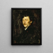 Pablo de Sarasate Portret van een violist - William Merritt Chase — ingelijst kunstwerk aan de muur