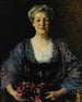 Portret van Matilda Herbert Lloyd 1855-1945 - William Merritt Chase — weergave van het kunstwerk