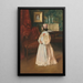 Portret van mijn dochter Alice - William Merritt Chase — ingelijst kunstwerk aan de muur