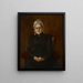 portret van mijn moeder Sarah Swaim Chase - William Merritt Chase — ingelijst kunstwerk aan de muur