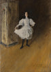 Portret van de dochter van de kunstenaar Dorothy - William Merritt Chase — weergave van het kunstwerk