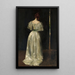 Dame uit de zeventiende eeuw - William Merritt Chase — ingelijst kunstwerk aan de muur