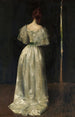 Dame uit de zeventiende eeuw - William Merritt Chase — weergave van het kunstwerk